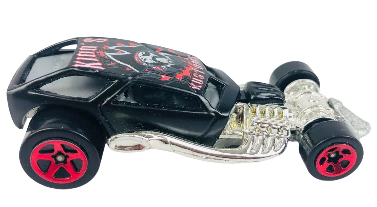 おまとめ詳細　ホットウィール　1999 SURF CRATE  HOT WHEE Miniatura HotWheels - Surf Crate 1999 na cores preto e vermelho