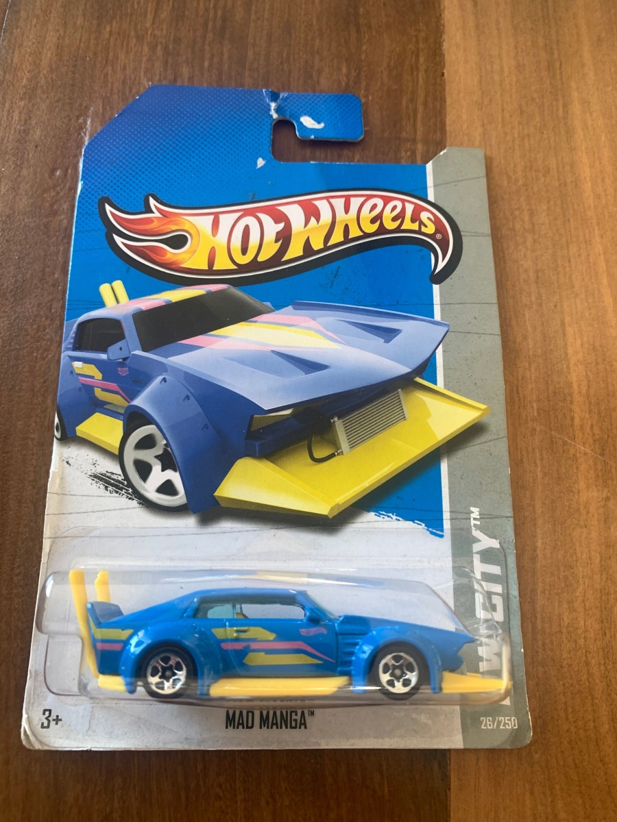 Hot Wheels HW City Mad Manga 1:64 Die-Cast Car - Collectible Toy Vehicle